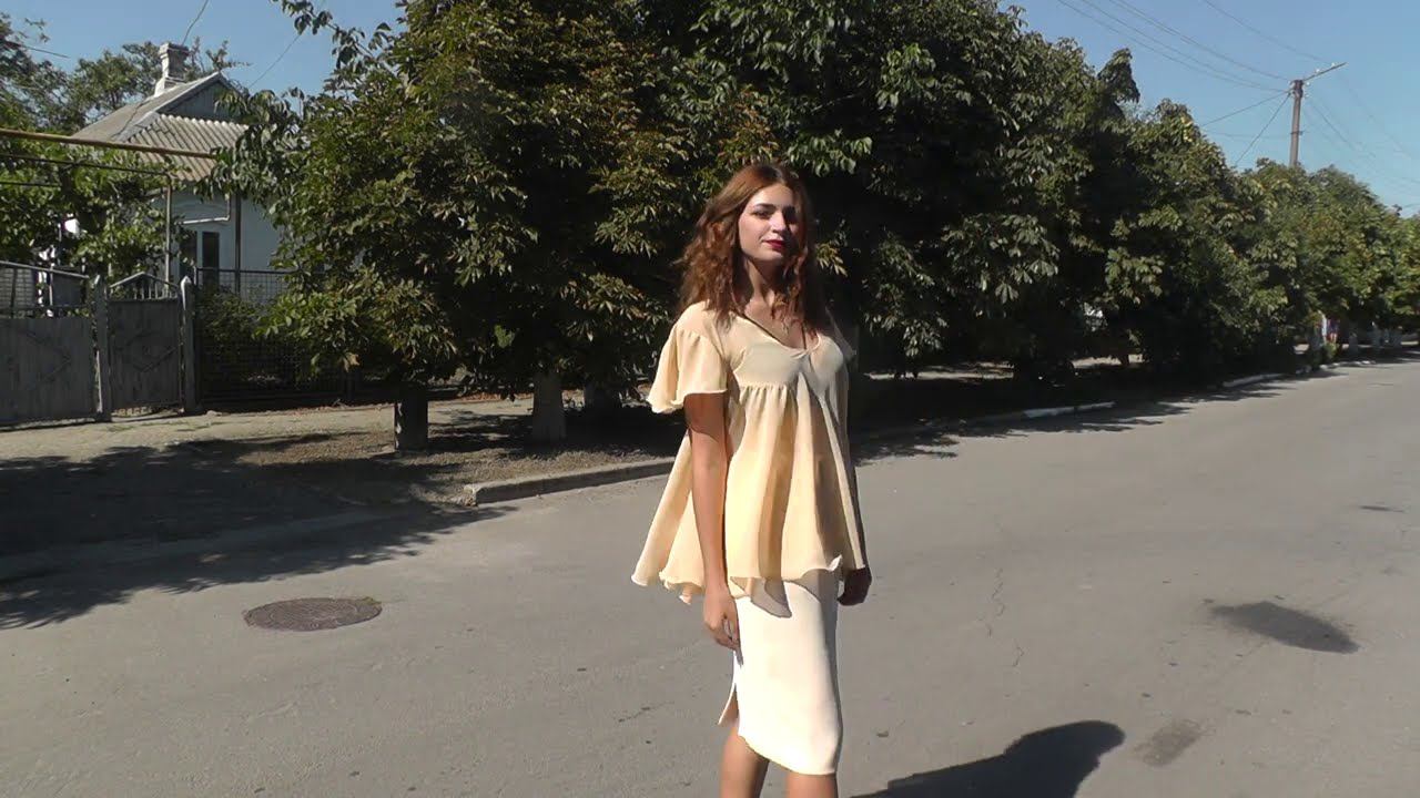 Как пошить двухстороннюю юбку со шлицей
