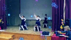 Выступление на посвящение в первоклассники