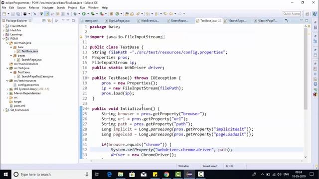 Page Object Model In Selenium Web Driver Implementation смотреть онлайн