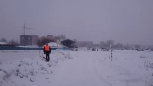 Кольцевые гонки в Омске по Ипподрому 27.12.15