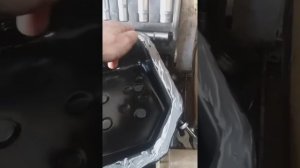 HYUNDAI GETZ, замена масла акпп со снятием поддона ,замена масленного фильтра акпп, установка уровн
