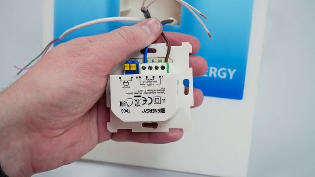 Подключение и установка программируемого терморегулятора Energy TK03 смотреть онлайн