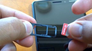 Nokia 6 2018: How to insert SIM & MicroSD cards