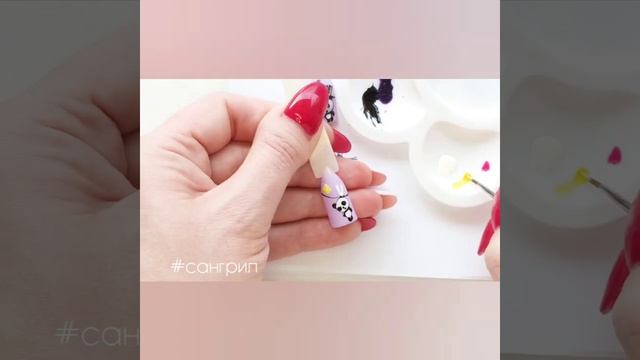 ПандАмия. Рисуем на ногтях панду. Часть 2 смотреть онлайн