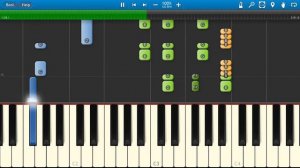 Кино - Алюминиевые огурцы на пианино (piano cover) [Synthesia] by 11ans11