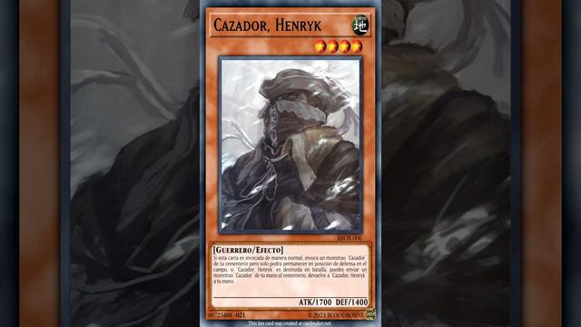 BloodBorne en Yugioh #3 /El Cazador de BloodBorne/ La Muñeca de Bloodborne/Lady Maria/bloodborne PS