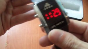Обзор Спортивные светодиодные часы Adidas LED Watch