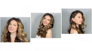 Обалденная укладка трансформер! Львиная грива и мега локоны. #Прическа на выпускной, на свадьбу!