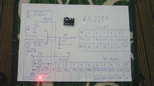 Индикатор уровня на Ka2284. доработки.Level indicator on Ka2284. improvements.