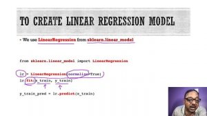 Libraries & Functions in Scikit Learn required for creating Regression Models