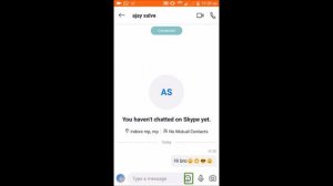 Learn how to use Skype Messenger, which is better than the WhatsApp, blind user must watch ,in Hind