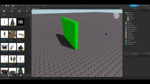 Как сделать чтобы блок не падал в Roblox Studio Урок #1