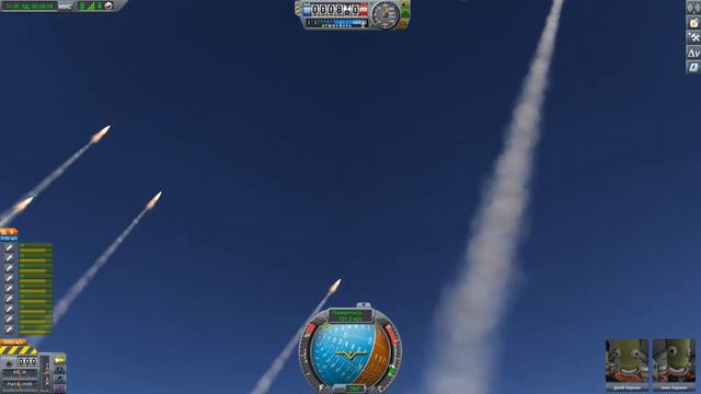НЕУДАЧНЫЕ ПОЛЁТЫ Kerbal Space Program