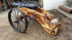 Пушка своими руками для фейерверка!