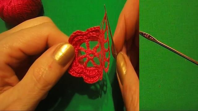 СКАЗОЧНО КРАСИВАЯ САЛФЕТКА КРЮЧКОМ. ВИДЕО МК - ЧАСТЬ 1