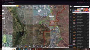 Обзор карты боевых действий Militarymaps Война на Украине за 11 августа 2024 год.