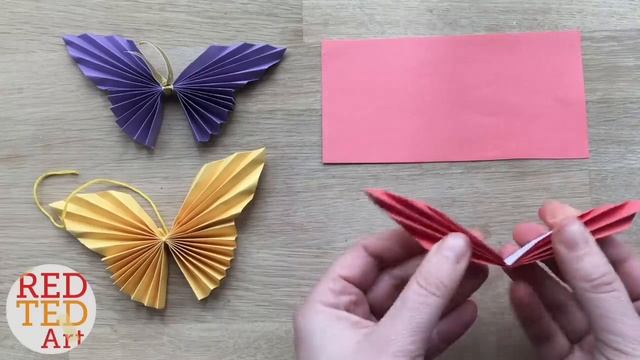 Easy Paper Butterfly Origami - Cute & Easy Butterfly DIY - Origami for Beginners смотреть онлайн