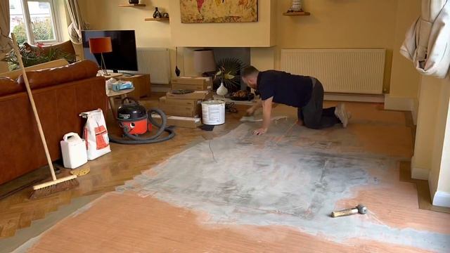 Amtico floor herringbone install and geo oyster. смотреть онлайн