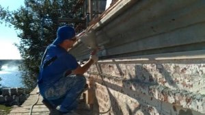 Тянем пояс на фасаде. Реставрация пояса. Фасадный декор. Restoration of architecture