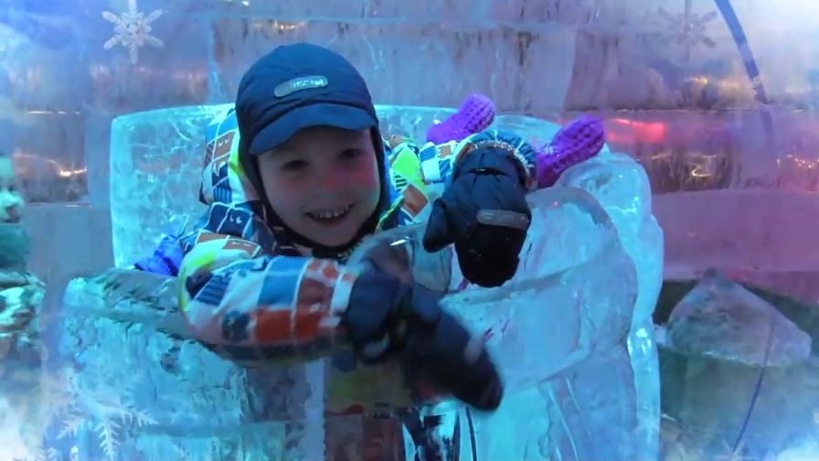 ЛЕДОВАЯ МОСКВА в кругу семьи. ПАРК ЛЕДОВЫХ ФИГУР. ЛЕДЯНЫЕ СКУЛЬПТУРЫ В МОСКВЕ смотреть онлайн