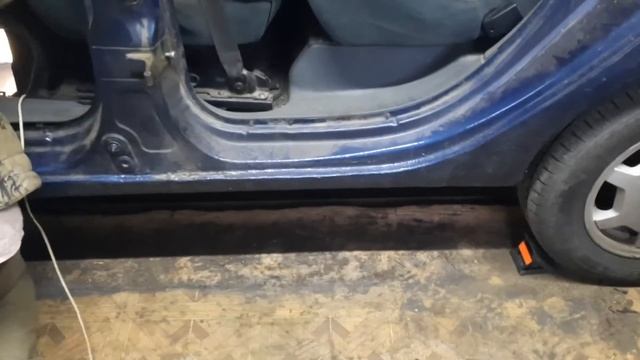 Самые проблемные места Рено меган Сценик.Решаем вместе.Сварка авто. смотреть онлайн