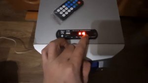 светомузыкальная активная колонка из Aiwa с mp3, FM, Bluetooth, USB+ пульт, своими руками.