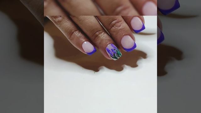 Рисунки на ногтях /модный дизайн ногтей 2020 /Рисуем на ноготках / идеи маникюра /фото смотреть онлайн