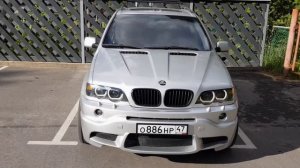 Переделка оригинальной оптики X5 e53 Дорест.