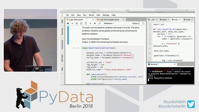 Production ready Data-Science with Python and Luigi - Mark Keinhörster