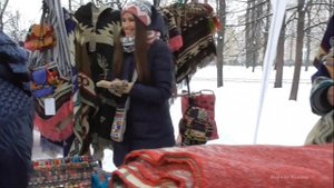 И сувенирная флейта звучит у индейца! Масленица.