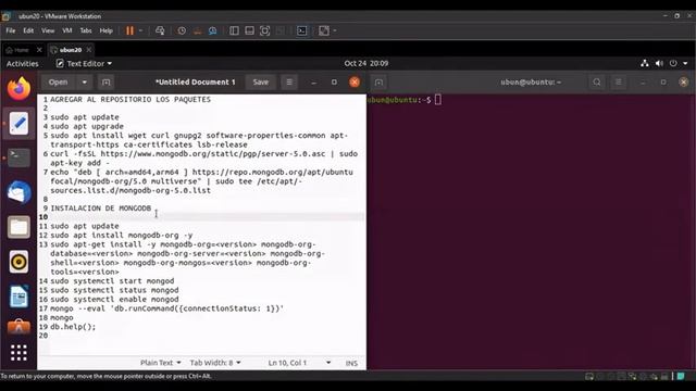 Cómo instalar la base de datos NoSQL MongoDB en ubuntu 22.04