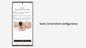 Samsung Health Monitor | Monitorizare EKG și a nivelului oxigenului din sânge