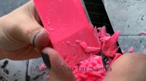 ASMR soap cutting. Резка сухого мыла