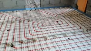 Тёплые полы от Русской печи  Часть№1