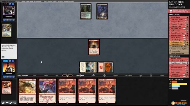 Much Abrew: Mono-Red Dragons (Pioneer, Magic Online) смотреть онлайн