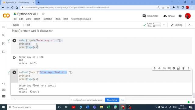 16. Input and Output Statements in Python| Python for All | For Complete Beginners