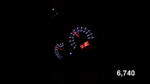 Kia RIo 0-100 7.5 сек 0.3bar