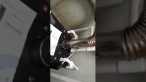 Замена и настройка горелки дизельного котла Kiturami (видео №3).