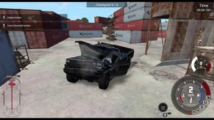 BeamNG.drive краш тест Крушение машин.