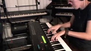 Yamaha DX-7iiFD Classic Tines improvisation