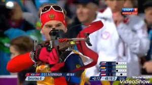 Биатлон Сочи 2014. Эстафета. Мужчины. Победа!