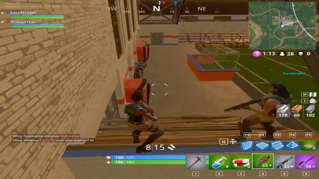 FORTNITE - NUNCA IRRITE O CARA DA BAZUCA l Oliba Gamer смотреть онлайн