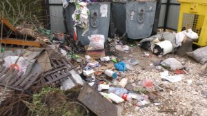Мусорный коллапс в городе Лакинск