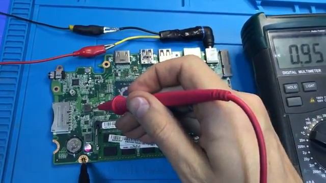 Ремонт нетбука Acer V3-112P после мастера. Верните транзистор!