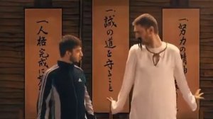 Адам и амирхан  шоулинский кун фу!!! ?