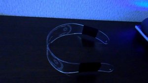 Неоновые "Led очки" в стиле Киберпанк.