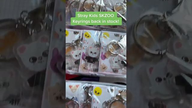 HPOPSHOP Stray Kids SKZOO silver keyrings back in stock! SEUNGMIN HAN FELIX IN LEEKNOW  HYUNJIN CHA