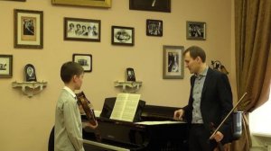 Nikita Borisoglebsky (violin). Master Class. 2/4