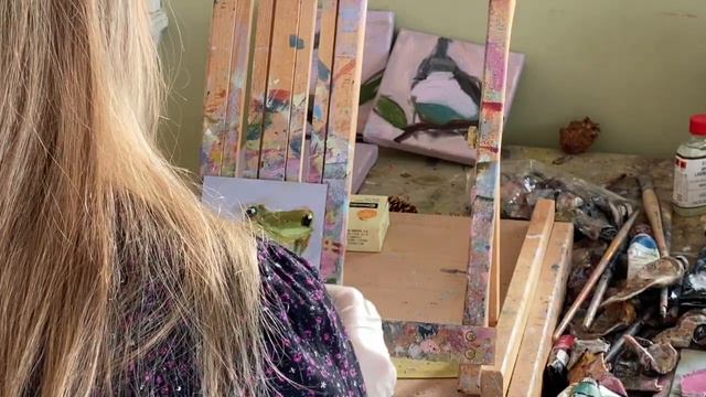 Painting a Frog смотреть онлайн