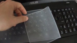 силиконовая защита клавиатуры ноутбука 14 " - 17 " или спаси ноут от грязи китай али